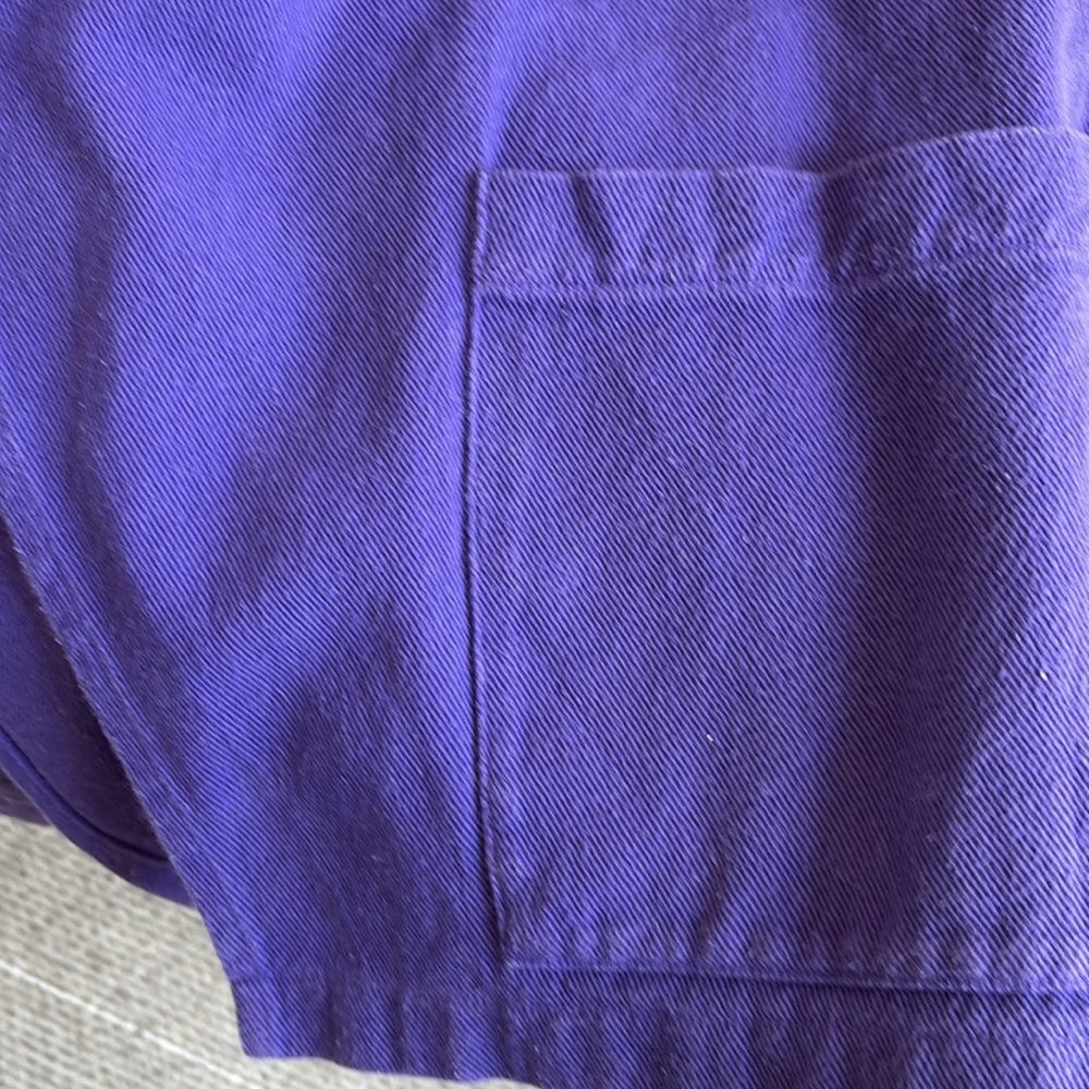 Vintage Renate B. Purple Women's open sweater - Picture 8 of 8